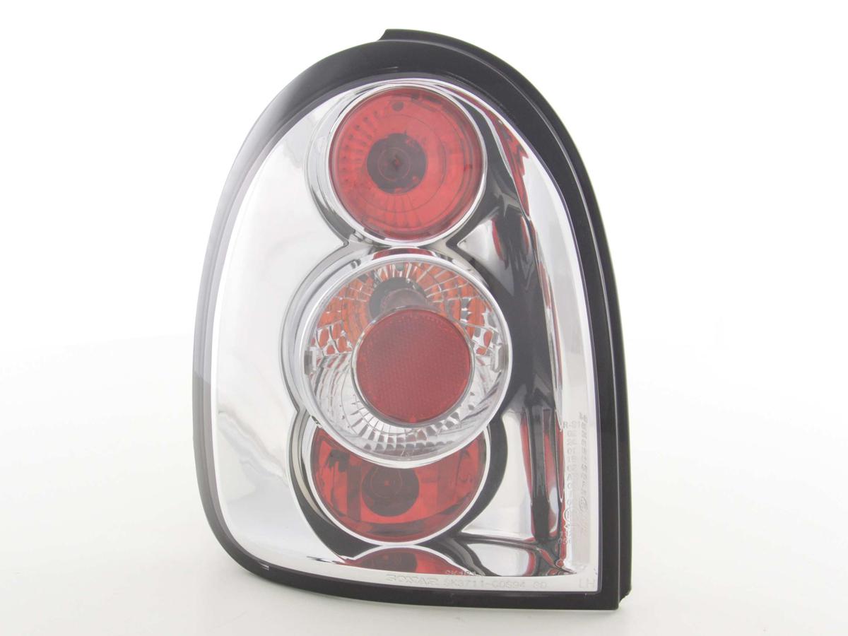 Rückleuchten Set Opel Corsa B 3-trg. 93-00 chrom Rückleuchten Set Opel Corsa B 3-trg. 93-00 chrom